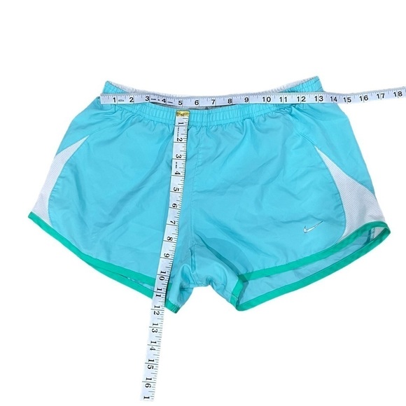 Nike Blue Dri Fit Elastic Waist Athletic Shorts Size Medium Women’s - Picture 4 of 6